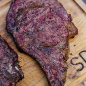 Perfect Reverse Sear Smoked Ribeyes